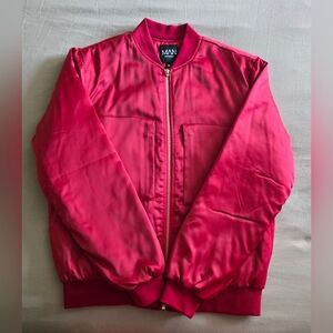 Red Bomber Jacket